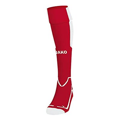 JAKO Stutzenstrumpf Lazio 3866 chili rot/weiß 35-38 JAKO Stutzenstrumpf Lazio 3866 chili rot/weiß 35-38