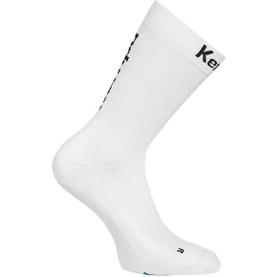 Kempa Herren Logo Classic Sport-Socken, Weiß/Schwarz, 41-45 EU Kempa Herren Logo Classic Sport-Socken, Weiß/Schwarz, 41-45 EU