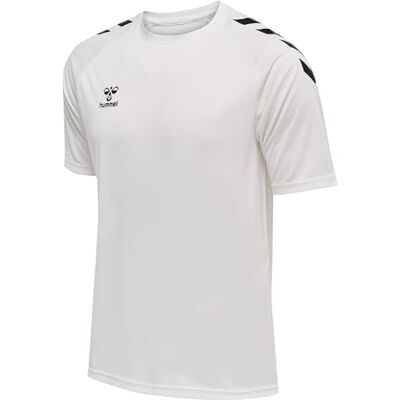 hummel hmlCORE XK CORE Poly T-Shirt S/S, White, M hummel hmlCORE XK CORE Poly T-Shirt S/S, White, M