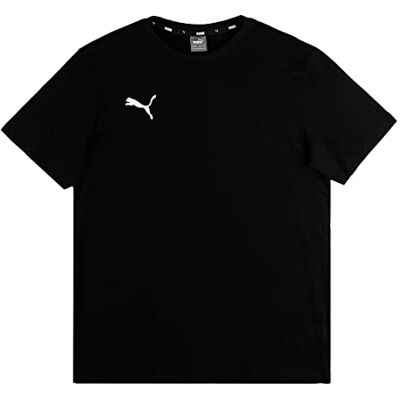 Puma Jungen, teamGOAL 23 Casuals Tee Jr T-shirt, Schwarz, 128 Puma Jungen, teamGOAL 23 Casuals Tee Jr T-shirt, Schwarz, 128