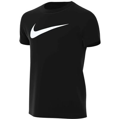 NIKE Unisex Kinder Y Nk Df Park20 Tee Hbr Shirt, Black/White, XL-158/170 EU NIKE Unisex Kinder Y Nk Df Park20 Tee Hbr Shirt, Black/White, XL-158/170 EU