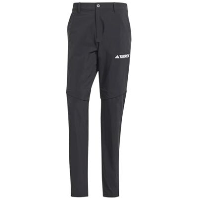 Adidas Men's Terrex Multi Zip Off Pants, Black, 40W Adidas Men's Terrex Multi Zip Off Pants, Black, 40W