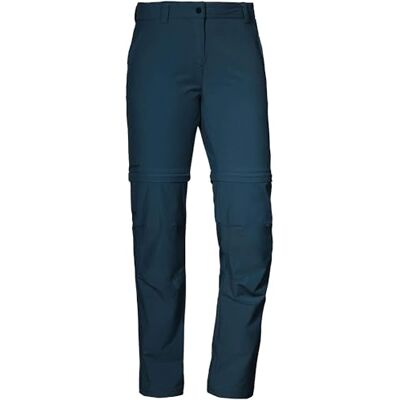 Schöffel Damen Pants Ascona Zip Off, leichte und komfortable Damen Hose mit optimaler Passform, Flexible Outdoor Hose für Frauen Schöffel Damen Pants Ascona Zip Off, leichte und komfortable Damen Hose mit optimaler Passform, Flexible Outdoor Hose für Frauen