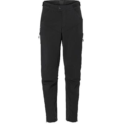 VAUDE Qimsa Softshell Pants II Fahrradhose Herren, Winddichte Softshellhose Herren für Ganzjahres-Biker, Fahrradhose Winter Herren atmungsaktiv & wasserabweisend – in Schwarz, Größe: S VAUDE Qimsa Softshell Pants II Fahrradhose Herren, Winddichte Softshellhose Herren für Ganzjahres-Biker, Fahrradhose Winter Herren atmungsaktiv & wasserabweisend – in Schwarz, Größe: S