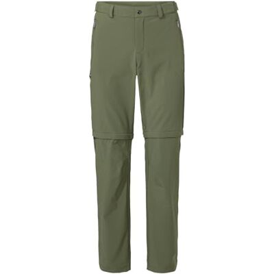 VAUDE Wanderhose Herren Farley Stretch T-Zip Pants III Wasserabweisende Herren Wanderhose Zip Off, atmungsaktive Trekkinghose mit Hosenbund, Cedar Wood,48 VAUDE Wanderhose Herren Farley Stretch T-Zip Pants III Wasserabweisende Herren Wanderhose Zip Off, atmungsaktive Trekkinghose mit Hosenbund, Cedar Wood,48