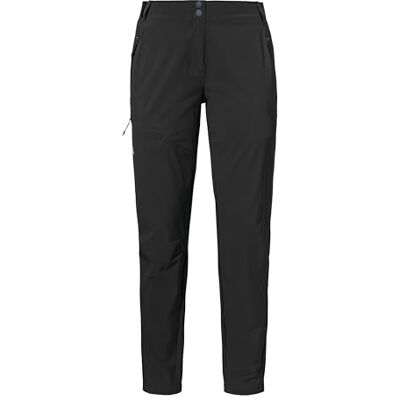 Schöffel Damen Pants Style Blaustein WMS, robuste und leichte Wanderhose aus recyceltem Material, leichte Hose mit 4-Wege-Stretch für maximale Bewegungsfreiheit, schnell trocknend, Black, 42 Schöffel Damen Pants Style Blaustein WMS, robuste und leichte Wanderhose aus recyceltem Material, leichte Hose mit 4-Wege-Stretch für maximale Bewegungsfreiheit, schnell trocknend, Black, 42