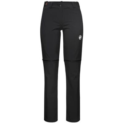 Mammut Outdoor Zip Off Pants Women Wanderhose für Damen, Funktionshose zum Wandern und Trekking, Outdoorhose, Trekkinghose, Kletterhose, Lang & Kurz, 85% Polyamid, 15% Elasthan Schwarz, 42 Mammut Outdoor Zip Off Pants Women Wanderhose für Damen, Funktionshose zum Wandern und Trekking, Outdoorhose, Trekkinghose, Kletterhose, Lang & Kurz, 85% Polyamid, 15% Elasthan Schwarz, 42
