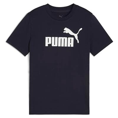 Puma Jungen ESS No. 1 Logo Tee B T-Shirts, New Navy, 140 Puma Jungen ESS No. 1 Logo Tee B T-Shirts, New Navy, 140