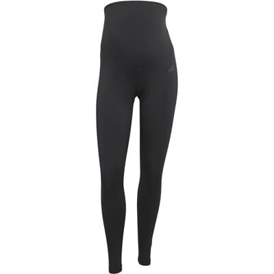 Adidas Damen Optime Essentials Workout Full Length Leggings Maternity Tights, black, M Adidas Damen Optime Essentials Workout Full Length Leggings Maternity Tights, black, M