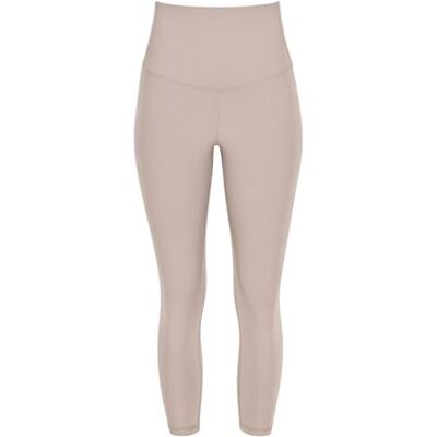 WINSHAPE Damen Functional Comfort 7/8-tights Hwl317c “high Waist” Mit V-Shape Applikation Und Core-Bund Leggings, Cappuccino, XS EU WINSHAPE Damen Functional Comfort 7/8-tights Hwl317c “high Waist” Mit V-Shape Applikation Und Core-Bund Leggings, Cappuccino, XS EU