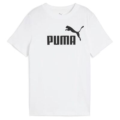 Puma Mädchen ESS No. 1 Logo Tee G T-Shirts, White, Puma Mädchen ESS No. 1 Logo Tee G T-Shirts, White,
