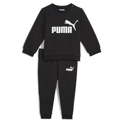 Puma Unisex Baby MINICATS ESS Crew Set FL INF Gestrickte Anzüge, Black, 86 Puma Unisex Baby MINICATS ESS Crew Set FL INF Gestrickte Anzüge, Black, 86