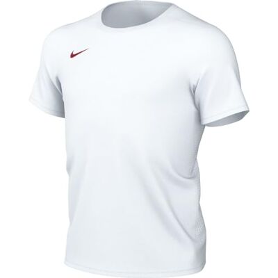 NIKE Unisex Kinder Y Nk Df Park Vii JSY T-Shirt, White/University Red, XL EU NIKE Unisex Kinder Y Nk Df Park Vii JSY T-Shirt, White/University Red, XL EU