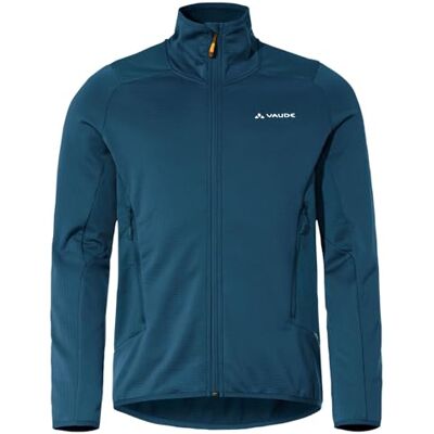 VAUDE Herren Fleecejacke Monviso Fleece FZ Jacket II, elastisch, atmungsaktiv und wärmend, schnelltrocknend, Passform: Slim fit, baltic sea uni, S VAUDE Herren Fleecejacke Monviso Fleece FZ Jacket II, elastisch, atmungsaktiv und wärmend, schnelltrocknend, Passform: Slim fit, baltic sea uni, S