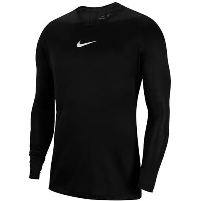 NIKE Herren Dri-fit Park First Layer Longsleeve, Black/(White), XL NIKE Herren Dri-fit Park First Layer Longsleeve, Black/(White), XL