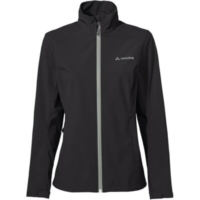 VAUDE Women's Hurricane Jacket IV Softshelljacke Damen, Winddichte & Atmungsaktive Outdoor-Jacke, Recycelte Materialien, Nachhaltig Hergestellt VAUDE Women's Hurricane Jacket IV Softshelljacke Damen, Winddichte & Atmungsaktive Outdoor-Jacke, Recycelte Materialien, Nachhaltig Hergestellt