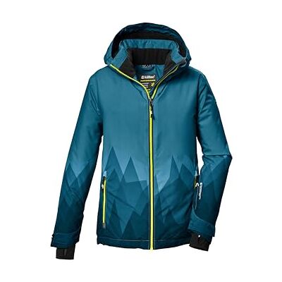 Killtec Jungen Skijacke/Funktionsjacke mit Kapuze und Schneefang KSW 383 BYS SKI JCKT, ocean, 152, 42096-000 Killtec Jungen Skijacke/Funktionsjacke mit Kapuze und Schneefang KSW 383 BYS SKI JCKT, ocean, 152, 42096-000