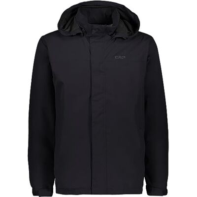 CMP Herrenjacke mit Kapuze und Druckknöpfen, Anthrazit, 56 CMP Herrenjacke mit Kapuze und Druckknöpfen, Anthrazit, 56