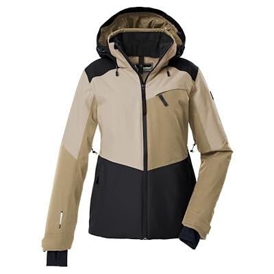 Killtec Damen Skijacke/Funktionsjacke mit abzippbarer Kapuze, Schneefang und Unterarmventilation KSW 39 WMN SKI JCKT, schwarz, 42, 43420-000 Killtec Damen Skijacke/Funktionsjacke mit abzippbarer Kapuze, Schneefang und Unterarmventilation KSW 39 WMN SKI JCKT, schwarz, 42, 43420-000