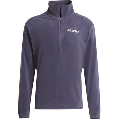 Adidas Men's Terrex Multi Essentials Half Zip Fleece Jacket, Shadow Navy, XXL Adidas Men's Terrex Multi Essentials Half Zip Fleece Jacket, Shadow Navy, XXL