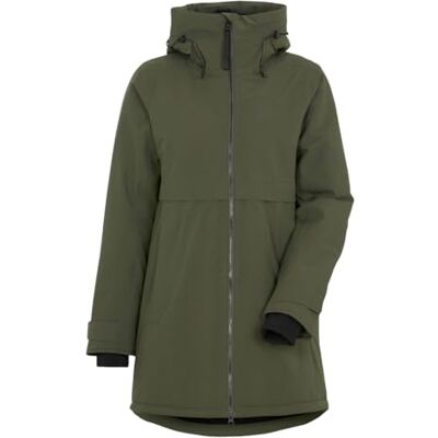 Didriksons Helle 6 Damen Parka, Größe:36, Farbe:deep green Didriksons Helle 6 Damen Parka, Größe:36, Farbe:deep green