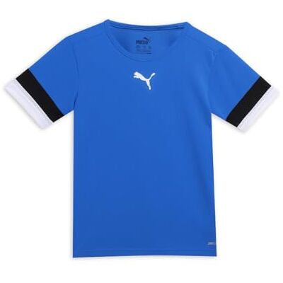 Puma Unisex Kinder Teamrise Jersey Jr Shirt, Electric Blue Lemonade- Black- White, 116 EU Puma Unisex Kinder Teamrise Jersey Jr Shirt, Electric Blue Lemonade- Black- White, 116 EU