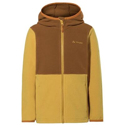 VAUDE Kinder Fleece Jacke Kids Pulex Hooded Jacket II, warm, weich, pflegeleicht und schnelltrocknend, savanna, 146-152 VAUDE Kinder Fleece Jacke Kids Pulex Hooded Jacket II, warm, weich, pflegeleicht und schnelltrocknend, savanna, 146-152