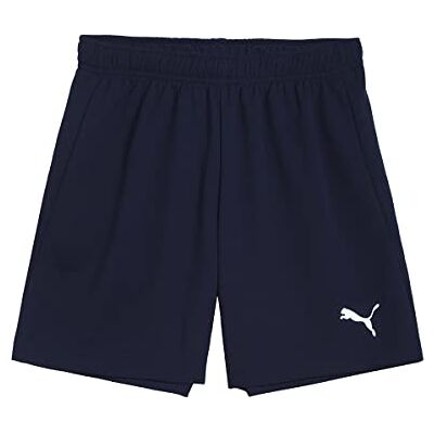 Puma Unisex Kinder Teamrise Jr Shorts, Peacoat- White, 176 EU Puma Unisex Kinder Teamrise Jr Shorts, Peacoat- White, 176 EU