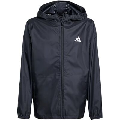 Adidas Unisex Kinder Rain Coat, Black, 15-16 Years Adidas Unisex Kinder Rain Coat, Black, 15-16 Years