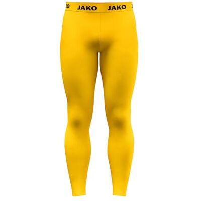 JAKO Unisex Long Tights Function, gelb, XXL JAKO Unisex Long Tights Function, gelb, XXL