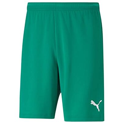 Puma Unisex Baby Teamrise Jr Shorts, Pfeffergrün--weiß, 128 EU Puma Unisex Baby Teamrise Jr Shorts, Pfeffergrün--weiß, 128 EU