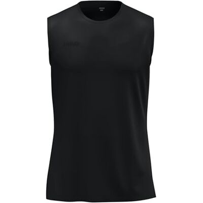 JAKO Unisex Tanktop Uni, schwarz, M JAKO Unisex Tanktop Uni, schwarz, M