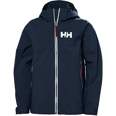 Hansen Junior Unisex Jr Rigging Regenjacke, Marineblau, 10 Hansen Junior Unisex Jr Rigging Regenjacke, Marineblau, 10