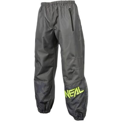 O'NEAL Offroad-Regenhose Motocross Enduro Downhill MTB Soft-Touch-Material, Wasserdicht Shore Rain V.22 Pants für Herren Erwachsene Grau Neon-Gelb Größe L O'NEAL Offroad-Regenhose Motocross Enduro Downhill MTB Soft-Touch-Material, Wasserdicht Shore Rain V.22 Pants für Herren Erwachsene Grau Neon-Gelb Größe L