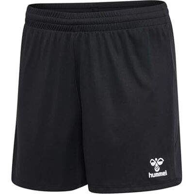 hummel Essential Short Damen Weiß schwarz, 2XL Damen hummel Essential Short Damen Weiß schwarz, 2XL Damen