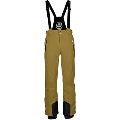 Killtec Herren Skihose/Funktionshose mit abnehmbaren Trägern, Kantenschutz und Schneefang Enosh, Blasses Oliv, L, 30920-000 Killtec Herren Skihose/Funktionshose mit abnehmbaren Trägern, Kantenschutz und Schneefang Enosh, Blasses Oliv, L, 30920-000