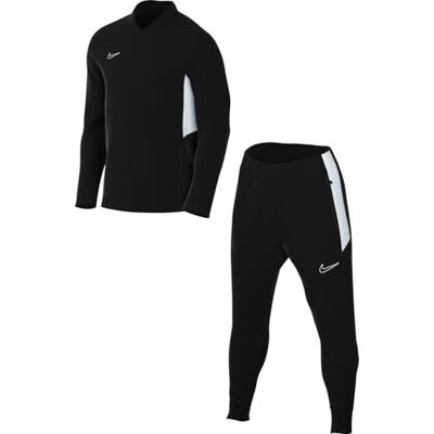 NIKE Herren Dri-Fit Academy25 Br Trainingsanzug, Black/White/White, XL NIKE Herren Dri-Fit Academy25 Br Trainingsanzug, Black/White/White, XL