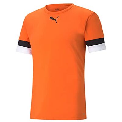 Puma Unisex Baby Teamrise Jersey Jr T-Shirt, Gold, Mohn, 152 EU Puma Unisex Baby Teamrise Jersey Jr T-Shirt, Gold, Mohn, 152 EU