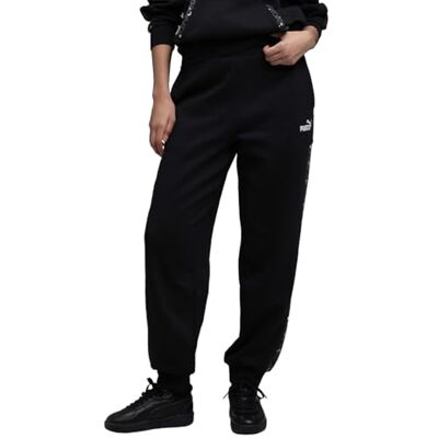 Puma ESS Graphic Animal Comfort High-Waist Sweatpants FL cl schwarz Puma ESS Graphic Animal Comfort High-Waist Sweatpants FL cl schwarz