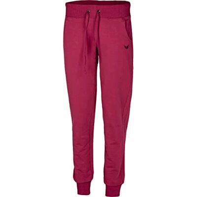 Erima Damen Casual Basic Sweathose mit Bündchen (260018), Bordeaux, 40 Erima Damen Casual Basic Sweathose mit Bündchen (260018), Bordeaux, 40