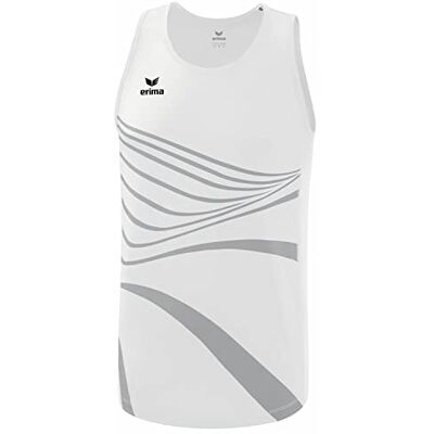 Erima Herren Racing 2.0 Funktionelles Singlet (8282305), New White, 3XL Erima Herren Racing 2.0 Funktionelles Singlet (8282305), New White, 3XL