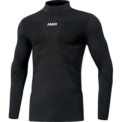 JAKO Herren Turtleneck Comfort 2.0, Schwarz, L JAKO Herren Turtleneck Comfort 2.0, Schwarz, L