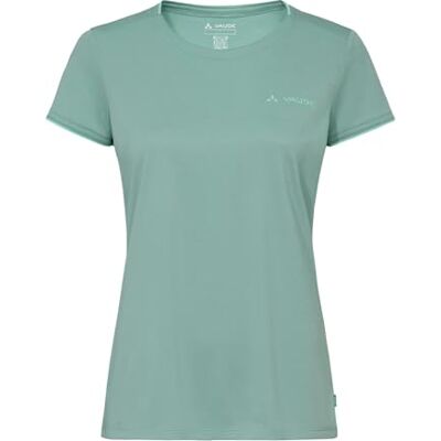 VAUDE Essential T-Shirt für Damen – Schnelltrocknendes & pflegeleichtes Sport Shirt, Atmungsaktives Outdoor T-Shirt mit Rundhals Dusty fern, 40 VAUDE Essential T-Shirt für Damen – Schnelltrocknendes & pflegeleichtes Sport Shirt, Atmungsaktives Outdoor T-Shirt mit Rundhals Dusty fern, 40