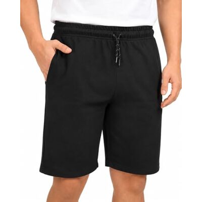 COMEOR Sporthose Herren Kurz-Hosen Shorts, Kurze Jogginghose Herren Laufhose Laufshorts Männer Sommer Baumwolle Trainingshose Bermuda Shorts Hose Fitnesshose Tennishose COMEOR Sporthose Herren Kurz-Hosen Shorts, Kurze Jogginghose Herren Laufhose Laufshorts Männer Sommer Baumwolle Trainingshose Bermuda Shorts Hose Fitnesshose Tennishose