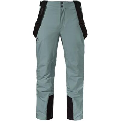 Schöffel Herren Pants Style Pine MNS, wasserdichte Skihose mit abnehmbaren Hosenträgern, Thermohose mit 2-Wege-Stretch und verstärktem Bein, Steel Grey, 48 Schöffel Herren Pants Style Pine MNS, wasserdichte Skihose mit abnehmbaren Hosenträgern, Thermohose mit 2-Wege-Stretch und verstärktem Bein, Steel Grey, 48