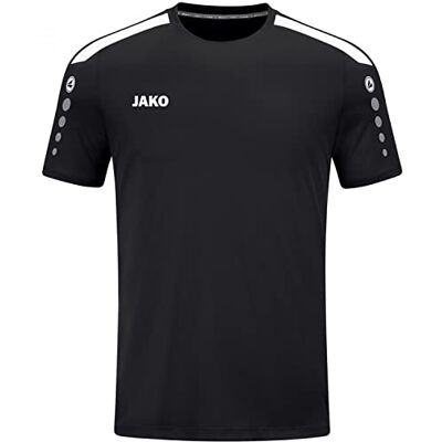 JAKO Kinder Trikot Power (Kurzarm), Schwarz, 140 JAKO Kinder Trikot Power (Kurzarm), Schwarz, 140