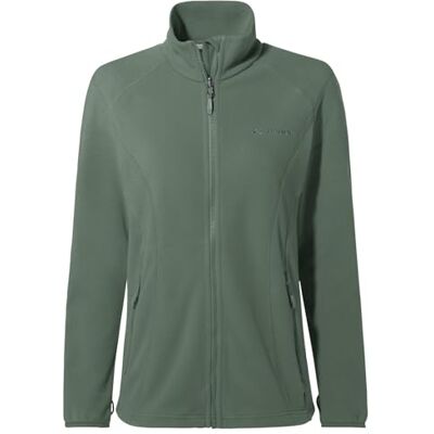 VAUDE Damen Rosemoor Fleecejacke, Zip-In-Funktion, angenehm warm und atmungsaktiv, agave, 44 VAUDE Damen Rosemoor Fleecejacke, Zip-In-Funktion, angenehm warm und atmungsaktiv, agave, 44