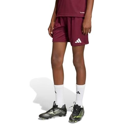 Adidas Unisex Kinder Entrada26 Kids Shorts, Team Maroon 2/White, 15-16 Years Adidas Unisex Kinder Entrada26 Kids Shorts, Team Maroon 2/White, 15-16 Years