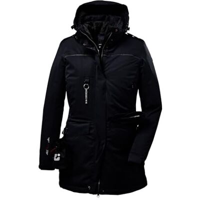 Killtec Damen Parka Funktionsparka mit abzippbarer Kapuze für Hundebesitzer Ostfold WMN PRK B wasserdicht, Winddicht, atmungsaktiv 00814-dunkelnavy 42 Killtec Damen Parka Funktionsparka mit abzippbarer Kapuze für Hundebesitzer Ostfold WMN PRK B wasserdicht, Winddicht, atmungsaktiv 00814-dunkelnavy 42