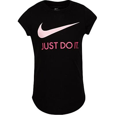 NIKE Jungen T-Shirt, Nero, 5 Jahre EU NIKE Jungen T-Shirt, Nero, 5 Jahre EU